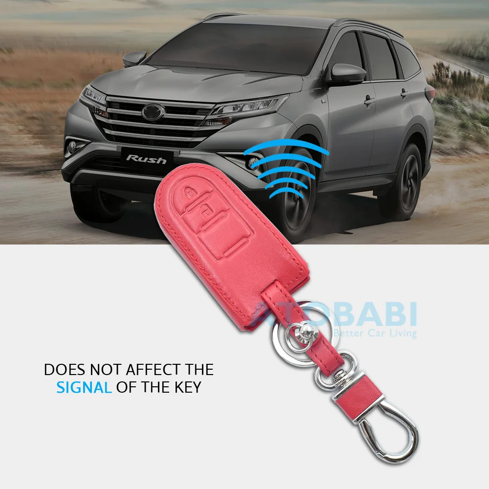 Кожаный чехол для автомобильного ключа Toyota Passo Pixis Joy Daihatsu TANTO LA600S Perodua умный