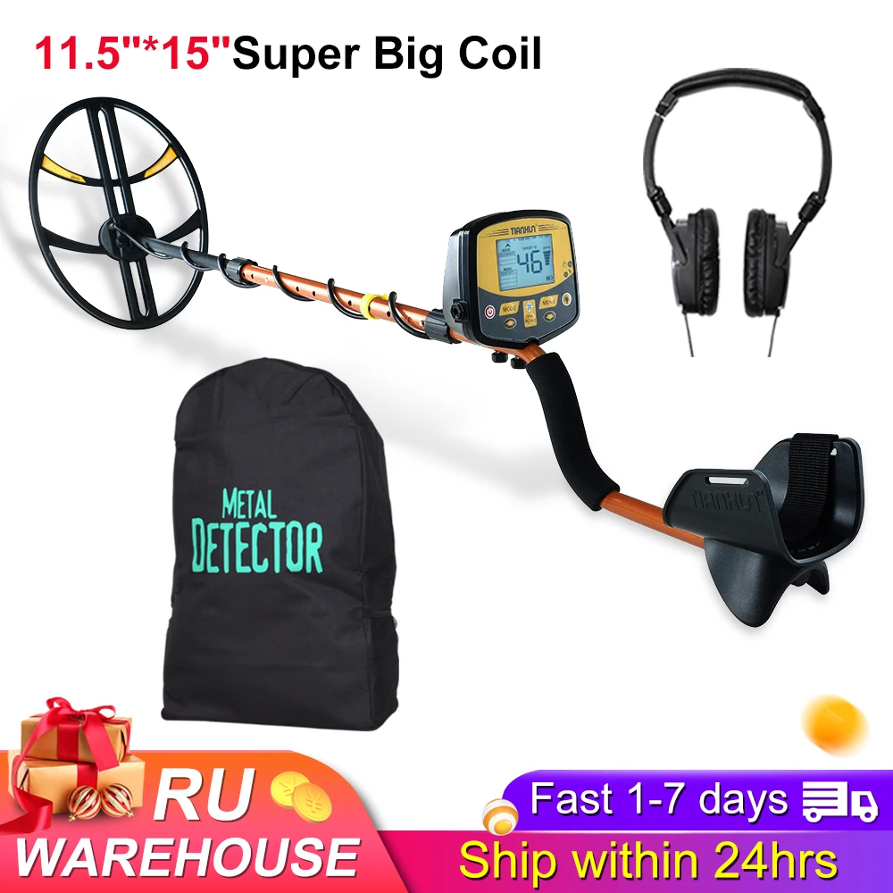 

Professional Underground Metal Detector High Sensitivity TX-950 de metal Search Pinpointer Gold Switchable Backlight LCD Display