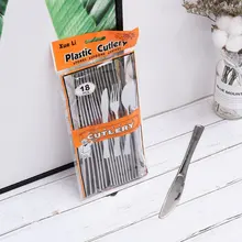 Одноразовый пластиковый нож для мороженого, десертный нож, западные свадебные столовые приборы кухонные принадлежности, инструмент