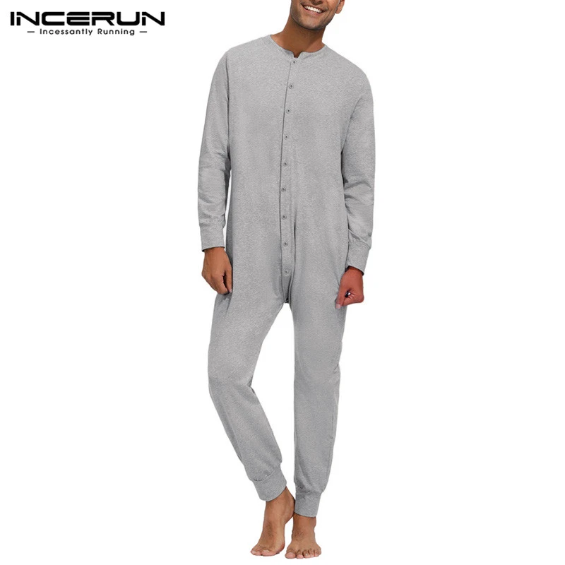 Mens jumpsuit pajamas Clearance