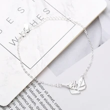 Новые модные ювелирные изделия красивые браслеты из стерлингового серебра 925 пробы Простые индивидуальные Милые Браслеты