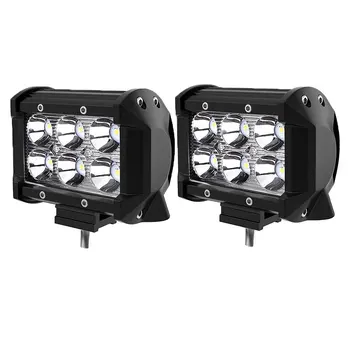 

2pcs Outdoor Offroad Car SUV LED Working Light Fog Lamp Waterproof Truck Spot Light Automotive Accessories