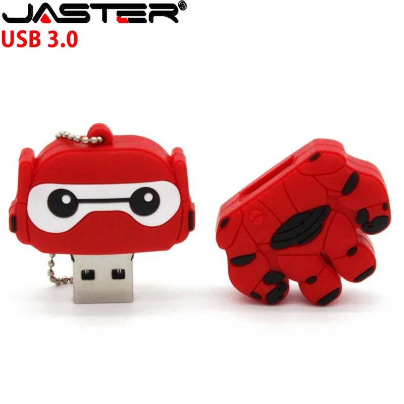 JASTER доставка мультфильм BAYMAX персонаж usb флэш накопитель большой HEOR 6 pendrive 16 ГБ 32