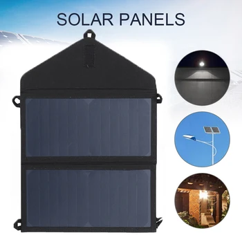 

Portable DIY Battery Cell Charger Module 5V 2A USB Output Folding Solar Cells Charger Portable Solar Panel for Smartphone