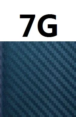 Наклейка для мобильного телефона для iPhone 8 Plus 6 6s 7 градиентная защитная пленка из углеродного волокна для iPhone 7 Plus Аксессуары для наклеек EEMIA - Цвет: i7-blue
