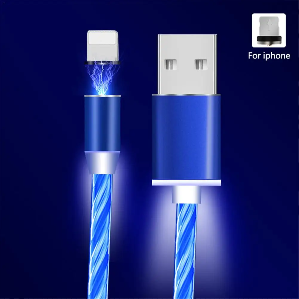 Магнитный usb-кабель 3 в 1, кабель для быстрой зарядки USB type-C, кабель Micro usb, кабель для мобильного телефона с углом обзора 360 градусов, инновационный стример