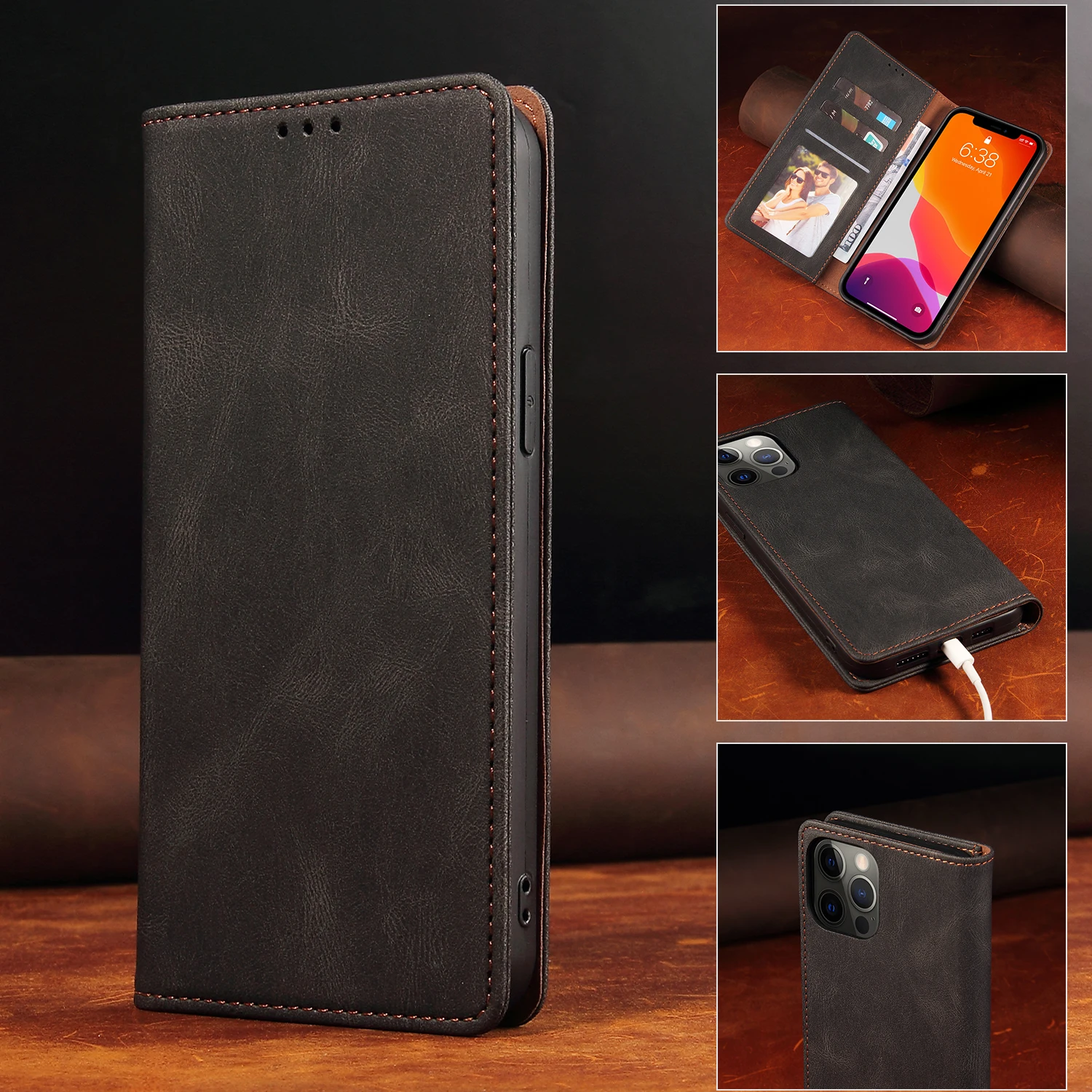 Flip Leather Wallet Case For Xiaomi Redmi Note 11 11S 10 10s 9s 8 9 Pro MAX 8T 10T Lite POCO M3 Card Holder Protect Cover Funda