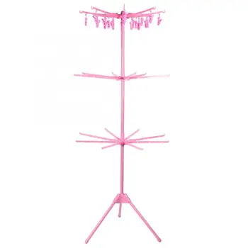 

Multifunctional Foldable Clothes Rack Multi-Layer Assembled Clothes Rack Stand Laundry Clothes Sock Underwear Drying Rack Hanger