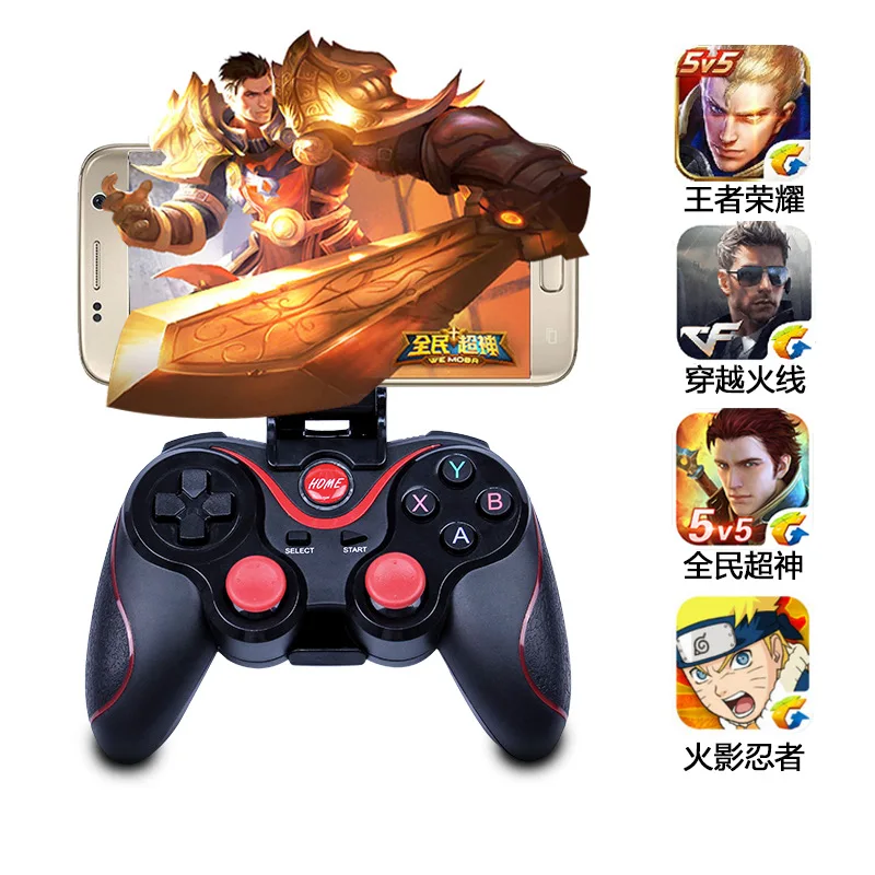 C8 беспроводной Bluetooth геймпад джойстик для PS3 IOS Android PC компьютер ТВ игровая консоль игровой контроллер Pad 2,4G приемник стенд