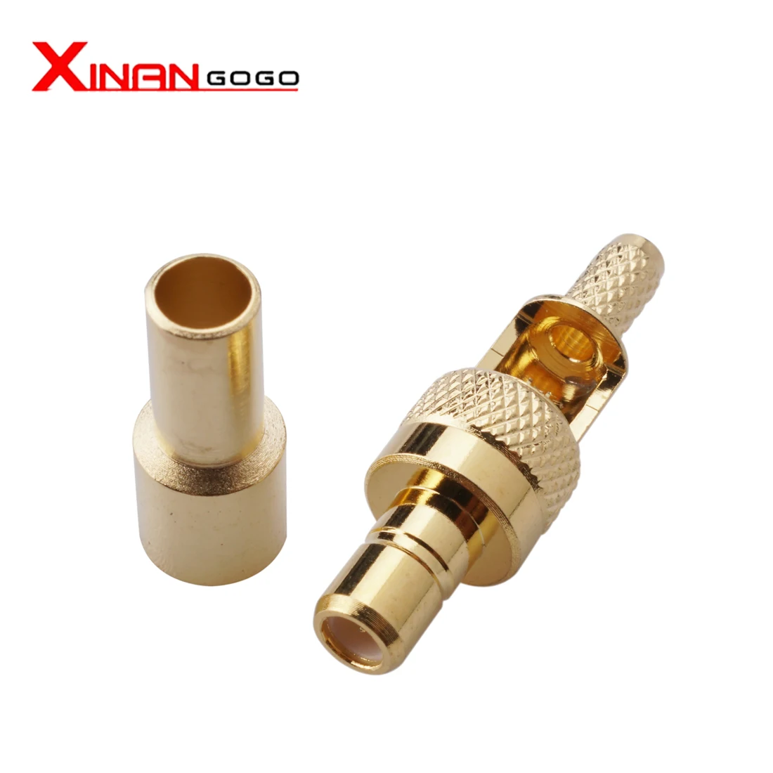 

10pcs SMB Male Plug Window Crimp for RG174 RG316 RG179 LMR100 Cable RF Connector