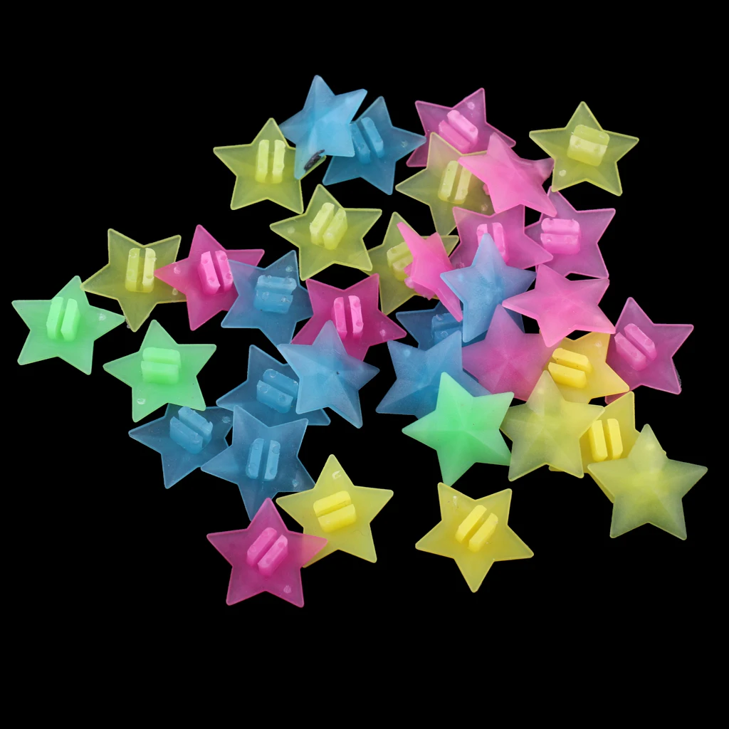MagiDeal 36pcs Cycling Luminous Clip Wheel Spoke Decoration Bike