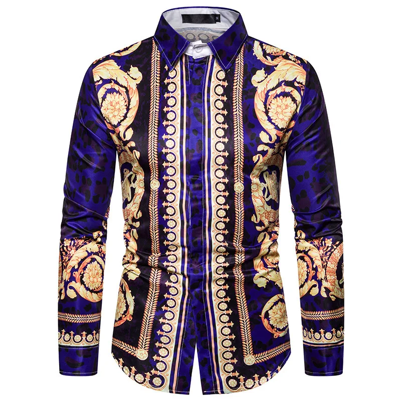 

Top men,shirt men,men's shirts,fashion casual shirts,printed shirts, men's lapel shirts, long sleeve shirt men, men's clothing,