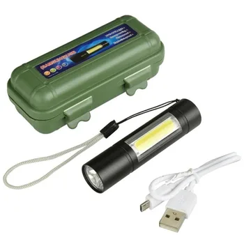 

Rechargeable flashlight XP-G Q5 Zoomable Spot light Mini led Powerful Flashlight Torch Lamp Adjustable Waterproof For Outdoor