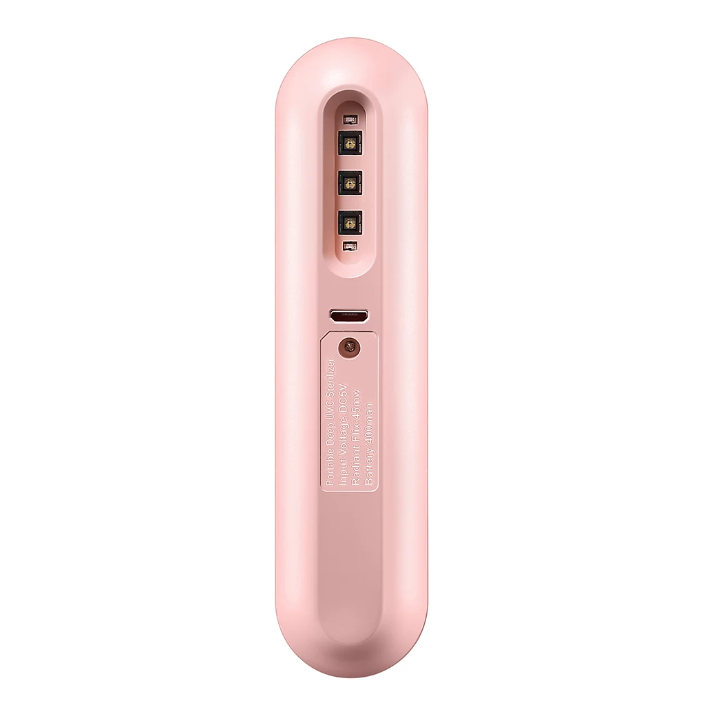 Portable USB UV Sanitizing Wand LED Germicidal Sterilization Lamp Handheld Mini Ultraviolet Disinfection For Household Phone