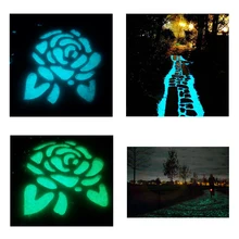 100 шт Садовые принадлежности камень светится в темноте светящиеся камни галька Для дорожки украшения аквариума