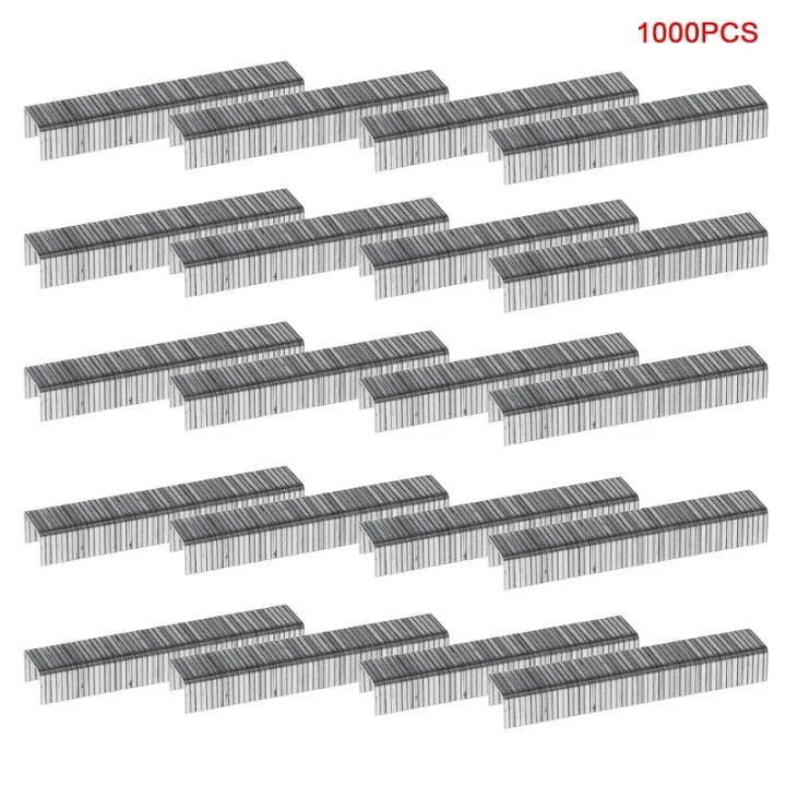 Door Shape 1000 шт T Форма/U форма/дверь форма d скобы гвозди для штапельного Степлер-пистолет - Цвет: Door Shape
