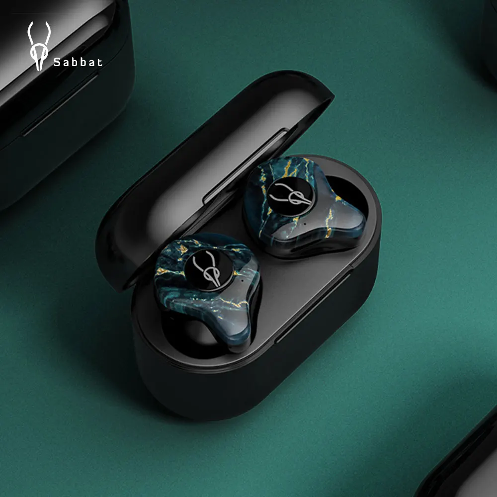 Sabbat X12 Ultra TWS Earphone Wireless Earbuds Bluetooth 5.0 Headset IPX5 Waterproof APX-T Audio 3.7V In-Ear