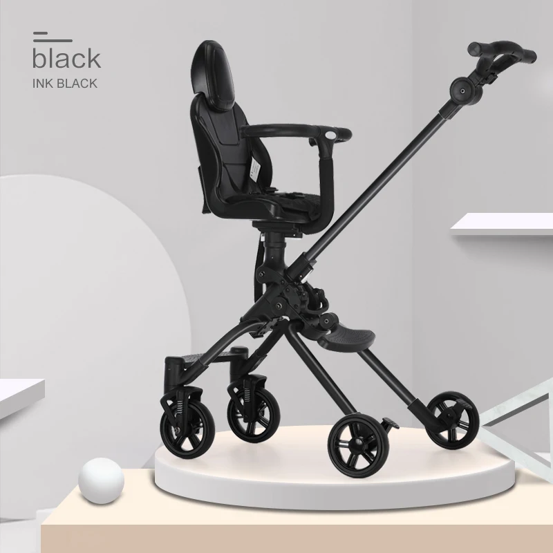 

Teknum baby trolley folding portable anti-rollover two-way child simple portable baby trolley