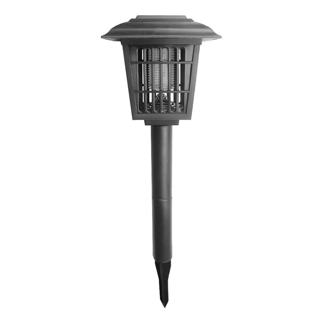 

1PC Solar Powered LED Light Anti Mosquito Insect Pest in Yard Garden Insect Killer Trapping Lantern Lamp Light Drop Shipping