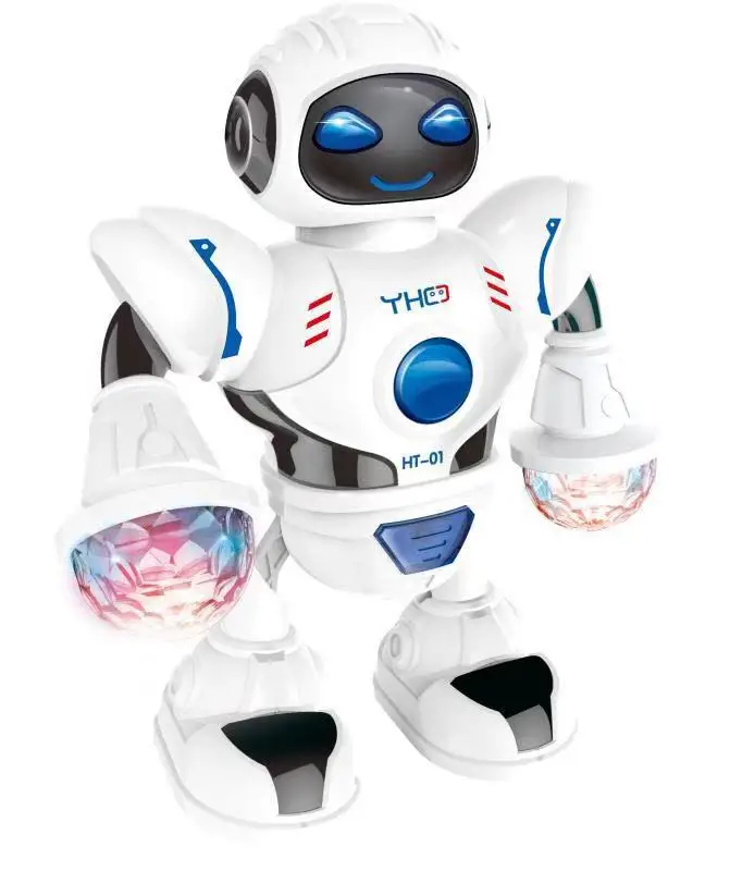 

CHILDREN'S Toy Dancing Space Robot Electric Model Music Flash Will Dancing Robot