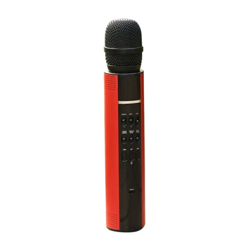 Ручной микрофон караоке микрофон Ktv плеер Bluetooth беспроводной динамик Запись музыки многофункциональные микрофоны