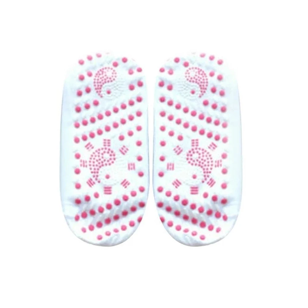 Носки с подогревом турмалиновые Самонагревающиеся Носки магнитотерапия удобные зимние теплые медицинские моющиеся носки для мужчин и женщин - Цвет: Белый