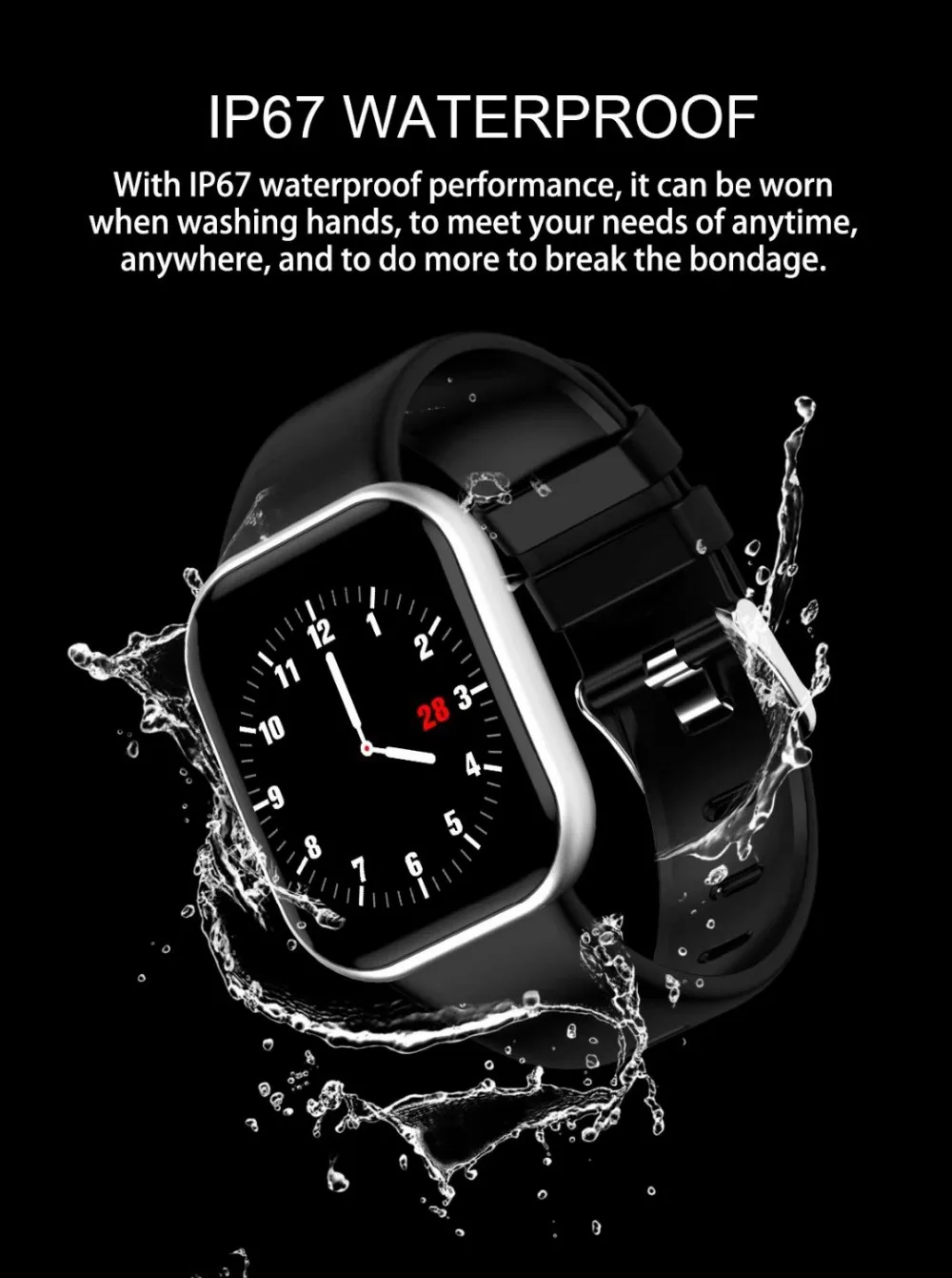 X16 Смарт-часы для мужчин для Apple Watch для женщин пульсометр кровяное давление спортивные часы фитнес-браслет Bluetooth Смарт-браслет