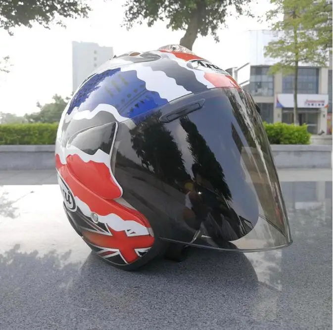 ARAI новые мотоциклетный шлем для гонок шлем для верховой езды половина шлем обувь для мужчин и женщин Защита от солнца защитное оборудование