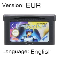 32 бит видеоигры картридж Консоли Карты для nintendo GBA тактика Огр Властелин Рин монсте Ранчер английский язык Editi - Цвет: Phantasy Star