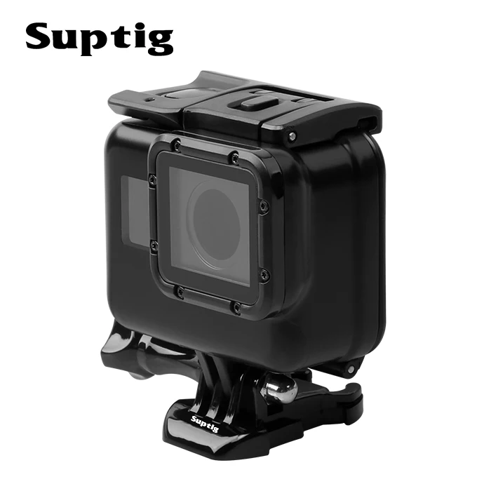 Черный 60 м подводный Водонепроницаемый чехол для Gopro Hero 5/6/7 защитное покрывало для затемнения крепление для экшн-камеры GoPro 5/6/7 экшн-камеры Go Pro Водонепроницаемый чехол