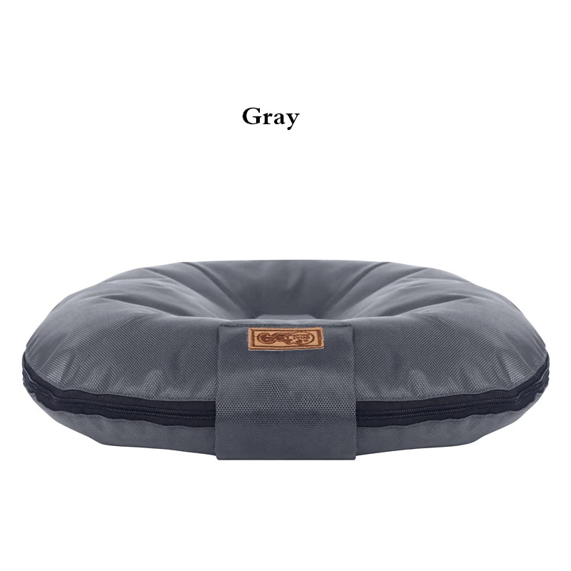 Коврик для сна для домашних собак Oxford Round Cuddle Nest одеяло для домашних животных(S-XXL)(D176 - Цвет: Gray