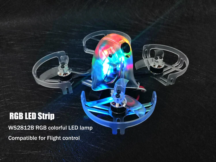 Skystars Ghost RiderX96-BNF 96 мм F4 OSD 2-4S FPV гоночный Дрон PNP BNF w/800TVL 2,3 мм 1/3 CMOS камера