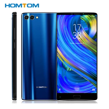 

HOMTOM S9 Plus 18:9 HD+ 5.99" Tri-bezelless Full Display Cell phone MT6750T Octa Core 4G RAM 64G ROM Dual Back Cam Mobile Phone