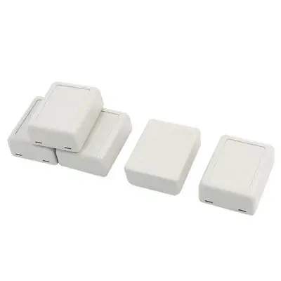 

5pcs Waterproof Plastic Electric Project Case Junction Box 46x36x18mm