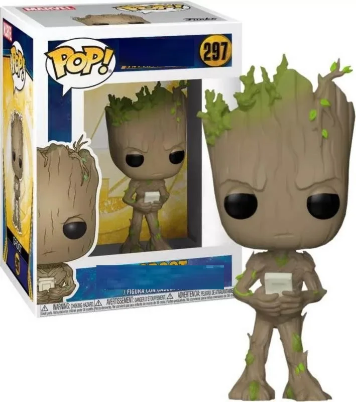 Funko pop Marvel Мстители Железный человек Капитан Америка Тор Черная Вдова Халк Локи модель человека-паука оригинальная коробка игрушки на день рождения - Цвет: 297 with box