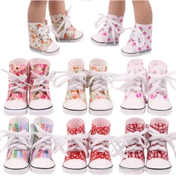 Chaussures de poupées pour enfants, 5Cm, fait à la main, en toile, 14 pouces, Wellie Wisher & 1/6 BJD & 32 34 Cm, jouets pour enfants 