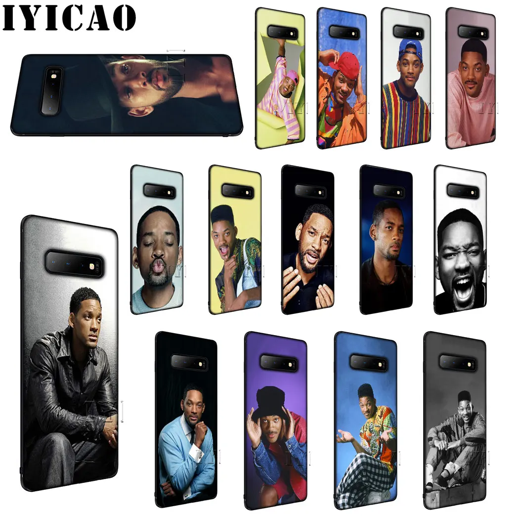 IYICAO Will Smith Soft Case for Samsung A70 A60 A50 A40 A20 A10 Note 8 9 10 Plus A10S A20S A30S A40S A50S M20 M30 | Мобильные