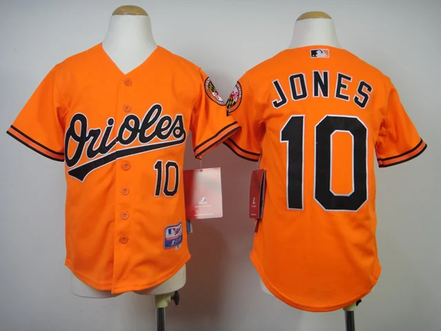 AS PICTURE Сшитая мужская майка Baltimore Cal Ripken Jr Adam Jones Jim Palmer в винтажном стиле - Цвет: AS PICTURE