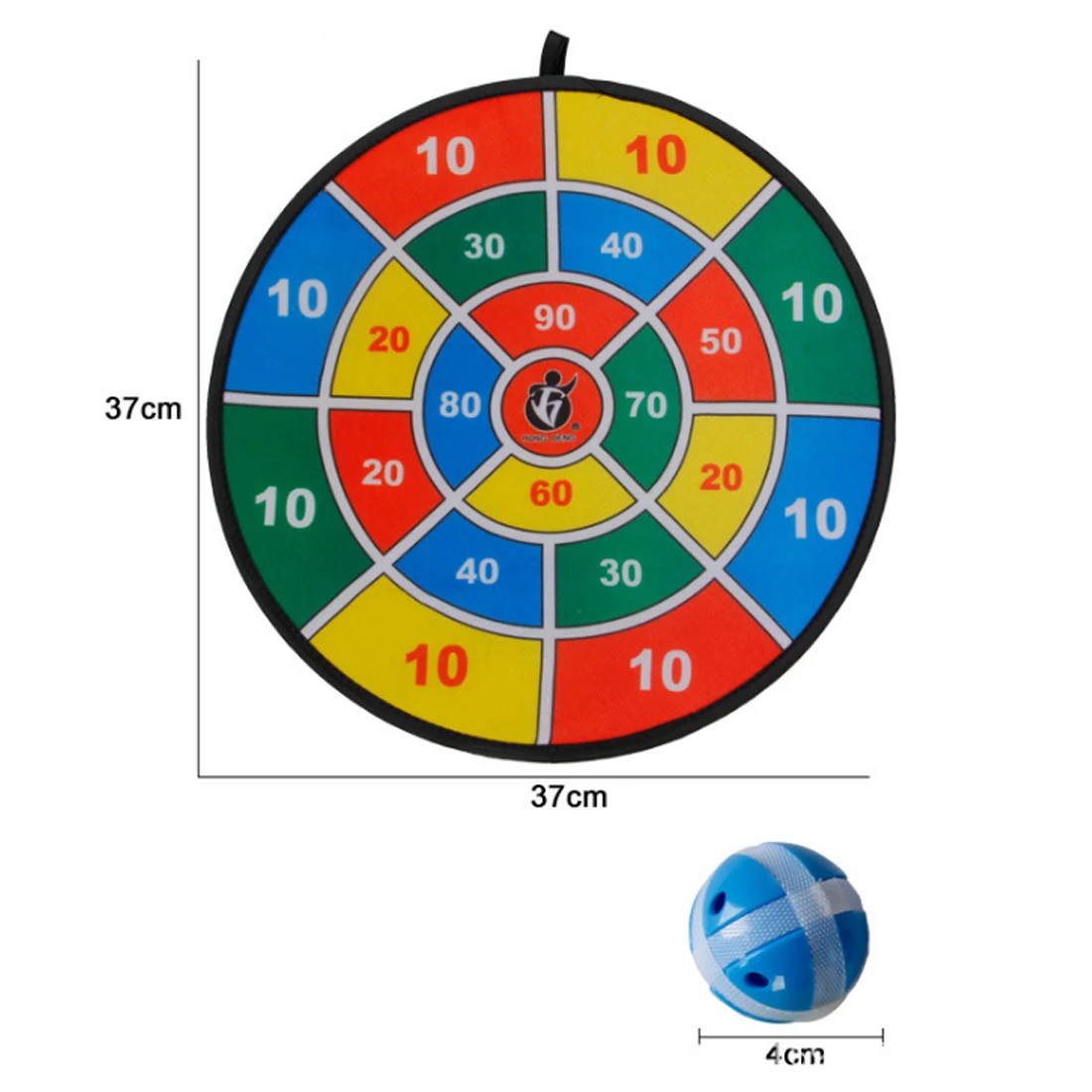 Promo  Children Indoor Outdoor Sport Toy Social Parent-Child Game Safety Dart Board With 8 Balls Sports To