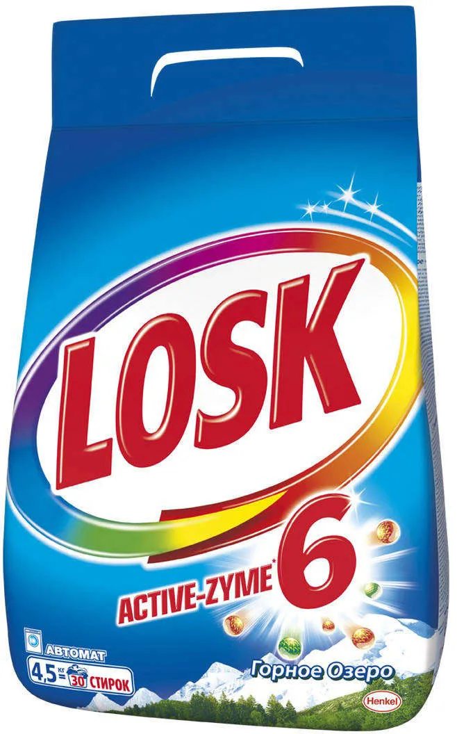 Стиральный порошок «Горное Озеро» Losk, 4.5 кг