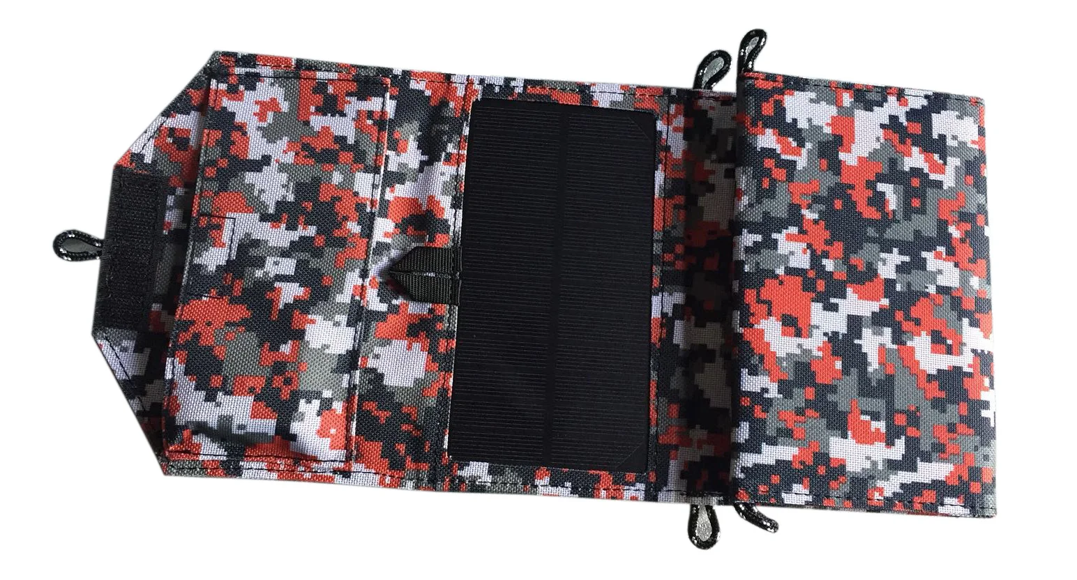 Red Camouflage GGX солнечное зарядное устройство 8 Вт солнечная панель с 5 в USB контроллер водонепроницаемый складной кемпинг путешествия зарядное устройство для телефонов power Bank - Цвет: Red Camouflage