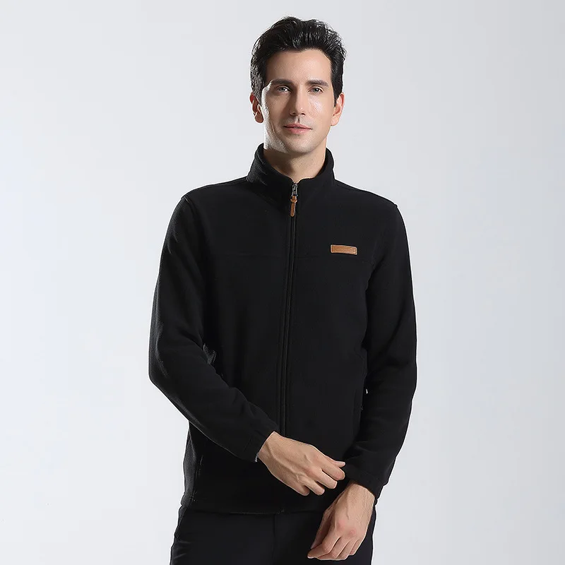 Fleece Men's COUPLE'S Warm Wind-Resistant Women's New Autumn And Winter Outdoor Sports And Leisure Cold Protective yi