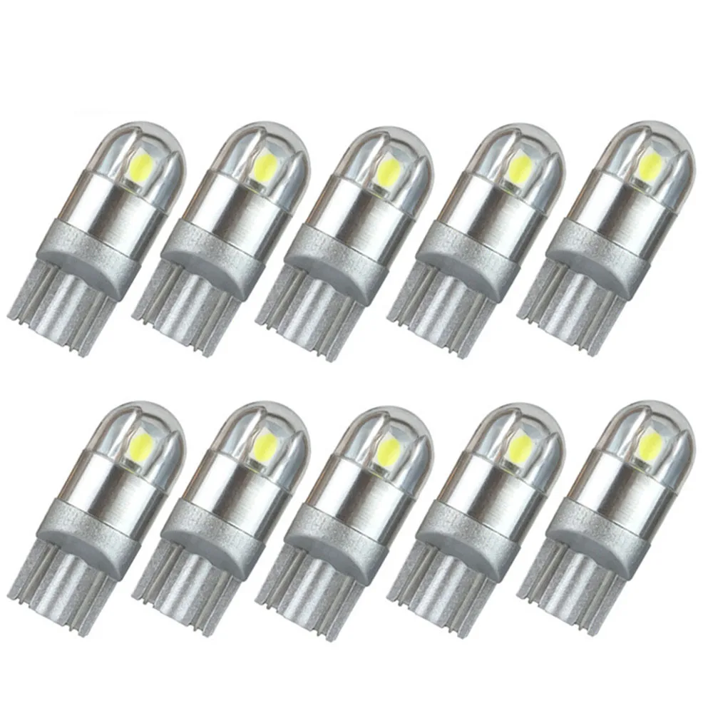 

2PCS T10 10W High Quality 3030 LED Auto Brake Lamps Car Daytime Running Light Reverse Bulbs Turn Signals