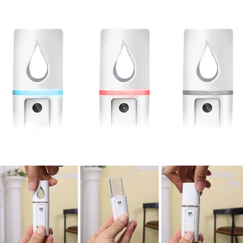 Увлажнитель для лица, зарядка через usb, нано распылитель, распылитель, источник красоты