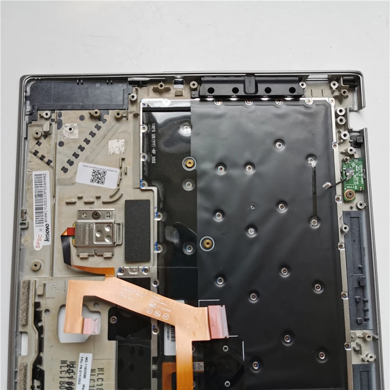 Для lenovo ThinkPad X1 Carbon 5th 20HR 20HQ 20K4 20K3 палмрест с американской клавиатурой рамка верхний чехол FP серебристый