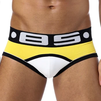 

BS Men Sexy Men Underwear New Men's Briefs Underwear Men Shorts Cotton Underpants Sexy Briefs BS112