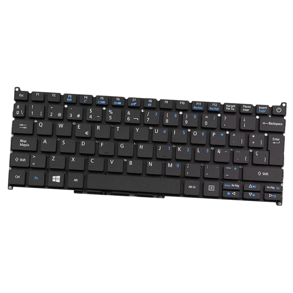 Replacement Keyboard Spanish Layout for ACER Aspire ES1-132 ES1-132-C37M C9N8 Laptop Keyboard Spain Standard