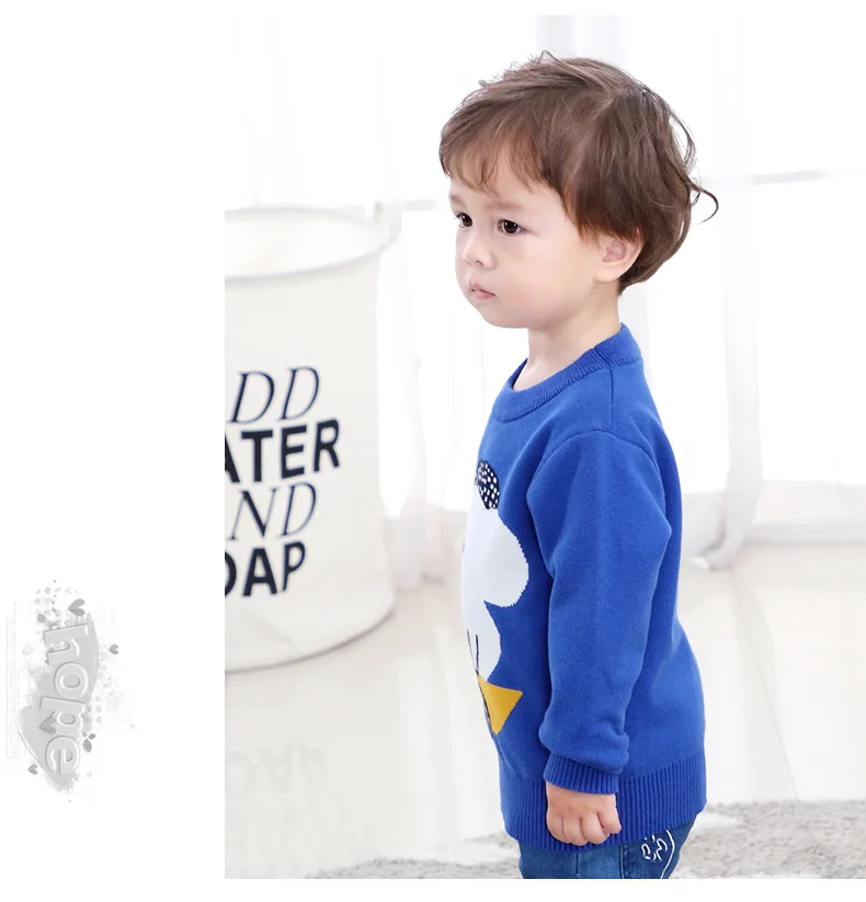 Autumn Baby Boys Girls Sweaters Kids Sweaters Winter Boys Knit Sweater Girls Cartoon Sweater Toddler Girls Winter Clothes Boys
