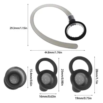 

1Set Anti-slip Earbuds Pads Silicone Case In-Ear Eartips for Motorola Boom 2 Q81F