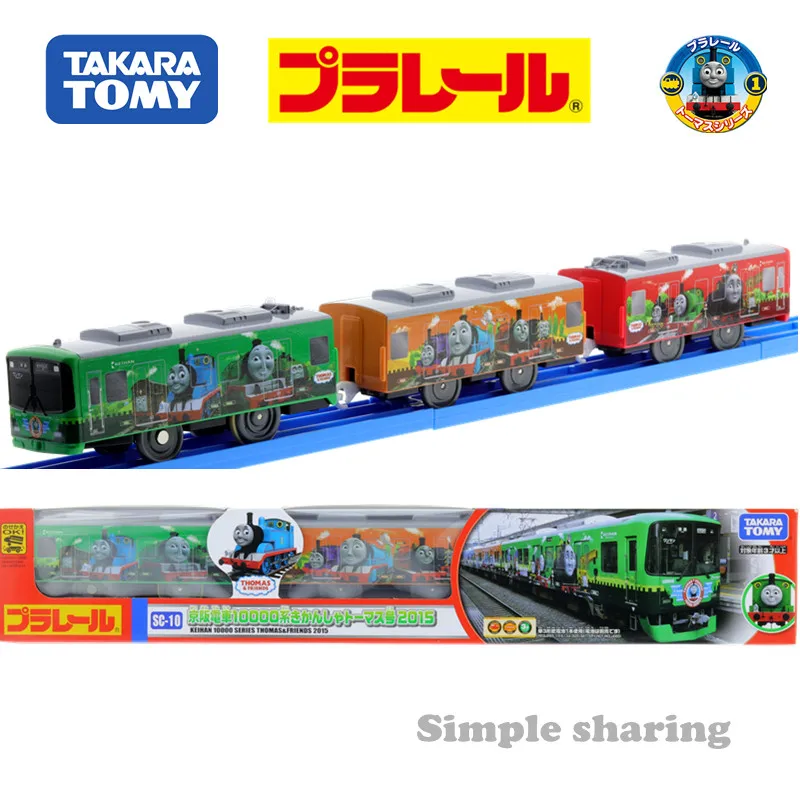 Takara Tomy Plarail Pla Rail SC 10 Keihan Series 10000 Tomas & Friend модель локомотивной железнодорожной